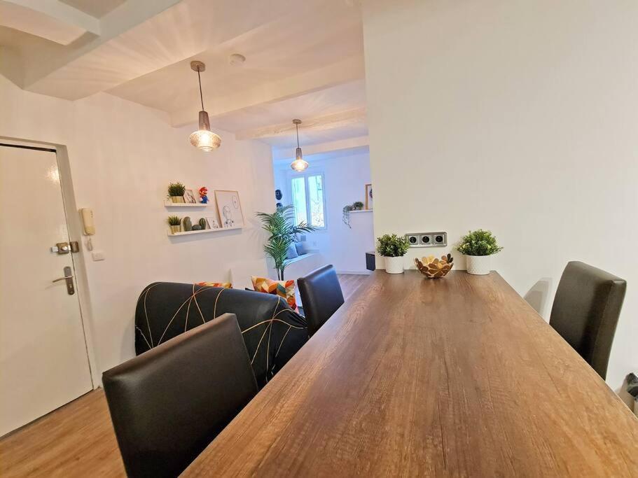 GregBnb - T2 Design 43m² - Toulon Est - Wifi Fibre Exterior foto