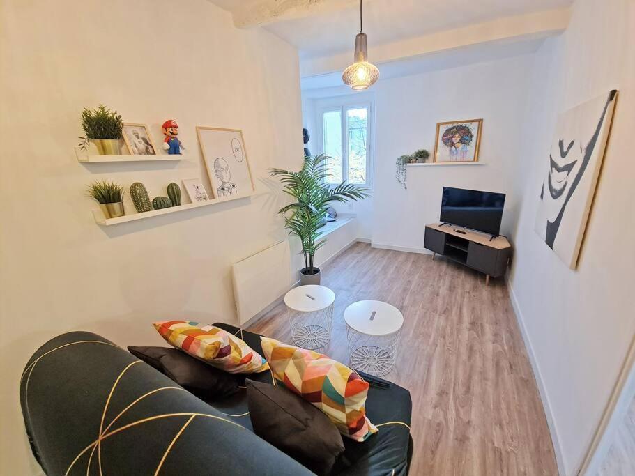 GregBnb - T2 Design 43m² - Toulon Est - Wifi Fibre Exterior foto